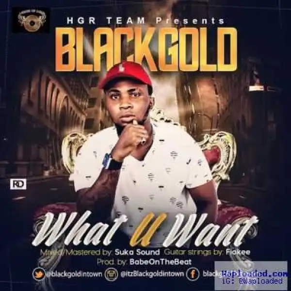 BlackGold - What U Want